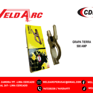 GRAPA TIERRA 500AMP.