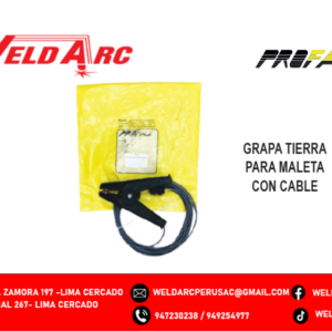 GRAPA TIERRA PARA MALETA CON CABLE