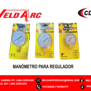 MANOMETRO PARA REGULADOR