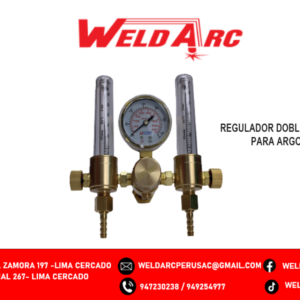 REGULADOR DOBLE SALIDA ARGON