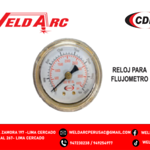 RELOJ PARA FLUJOMETRO